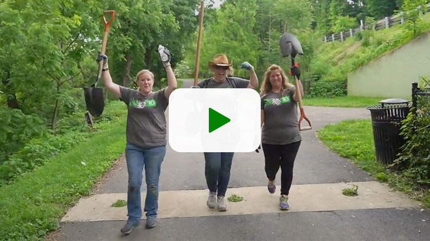Play a video to learn about how TD Bank is helping plant over a million trees in our communities