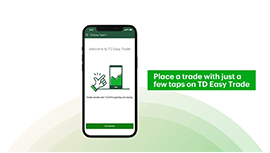 Play: Place a trade with TD Easy Trade